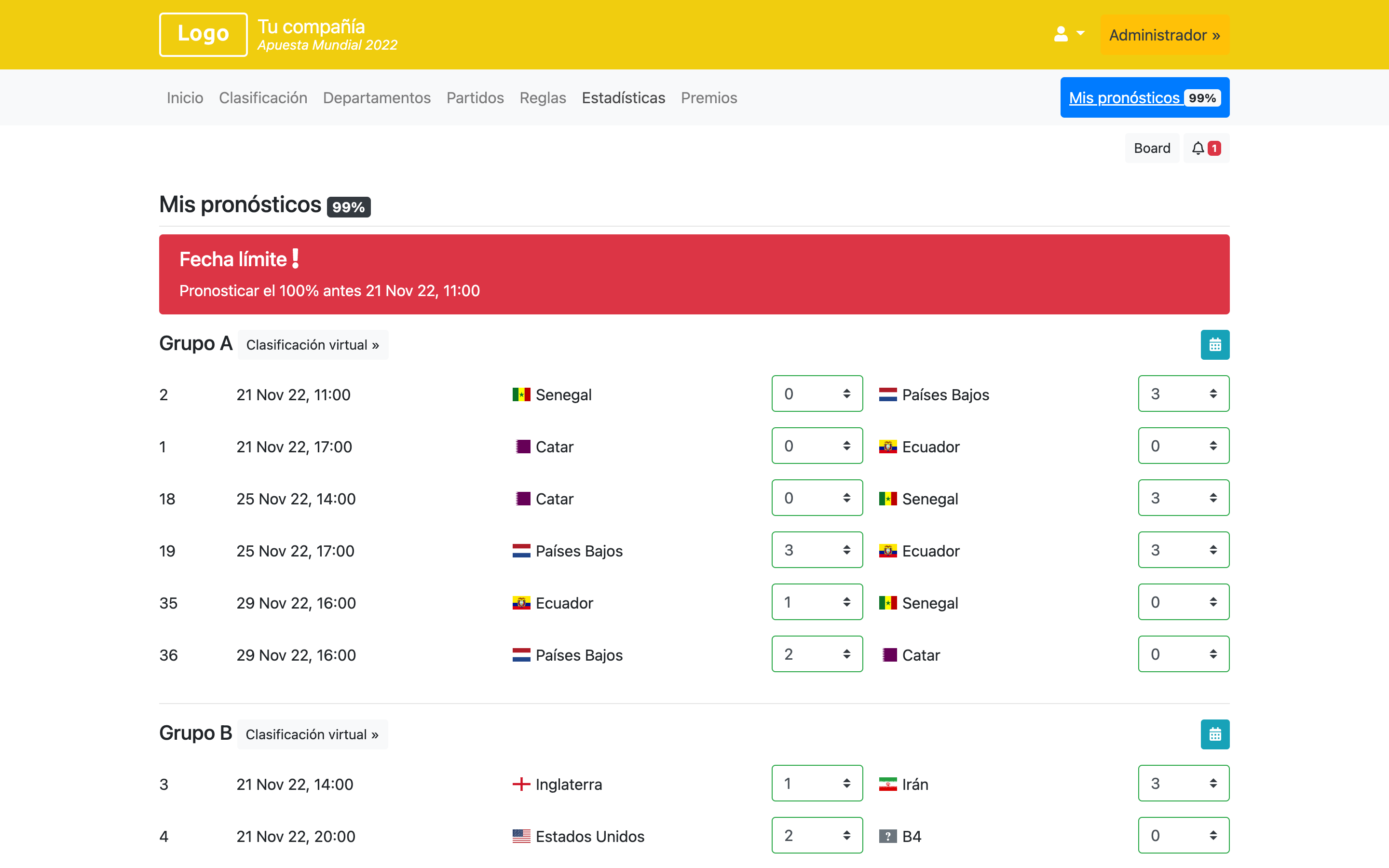 Apuesta Mundial 2026 - Copa América 2024